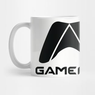 GF Stacked Black Mug